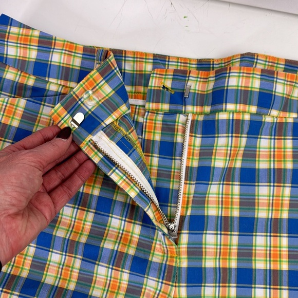 Jones New York Women's Plaid Bermuda Long Shorts - Picture 3 of 10